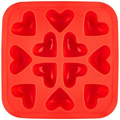#ad Ice Cube Tray One Pack Red Hearts $12.22