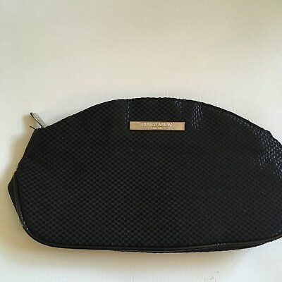#ad Giorgio Armani Perfume Domed Makeup Bag Zippered $19.99