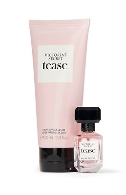 #ad Victoria#x27;s Secret Tease Perfume and Lotion Gift Set Travel Size 2 PC $29.50