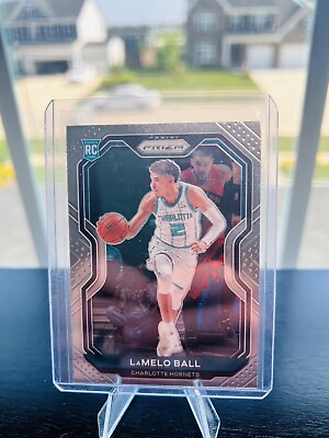 #ad 2020 21 Panini Prizm #278 LaMelo Ball RC Charlotte Hornets Rookie Card $18.00