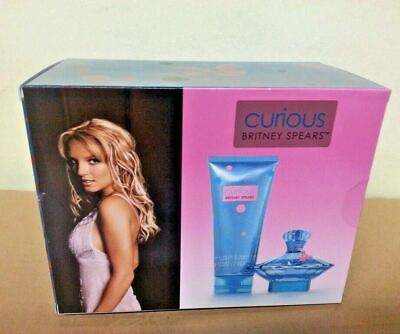 Britney Spears Curious womens perfume set. 3.3 EDP6.8 Body souffle $152.28