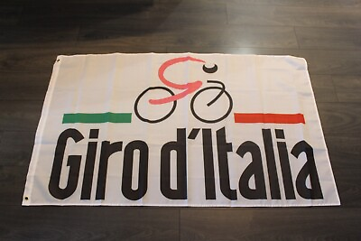 #ad Giro d#x27; Italia Banner Flag Italy Italian Bike Race Racing Cycling Shop Store $13.77