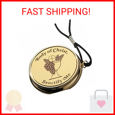 #ad Religious Gifts Body of Christ Sanctify Me Pyx Hospital Communion Church Hosts G $23.83