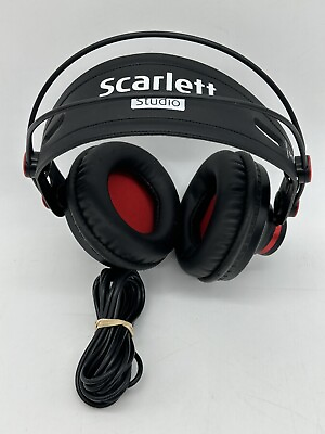 #ad Scarlett Studio HP60 MKII Wired Studio Headphones TESTED READ BELOW L@@K $17.99