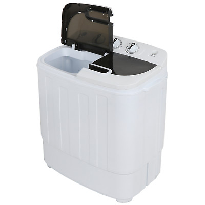 #ad #ad Compact Mini Twin Tub Washing Machine Portable 13lbs Laundry Washer and Dryer $104.58