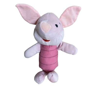 #ad Disney Winnie the Pooh Piglet Plush Toy Doll Stuffed Animal 11 inch $11.66