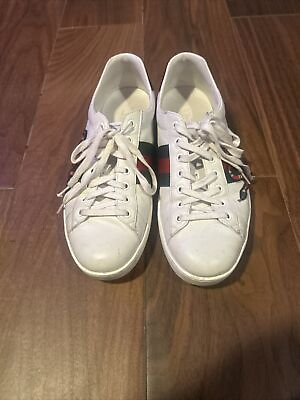 #ad Gucci Ace Embroidered ‘Snake’ Shoes $300.00