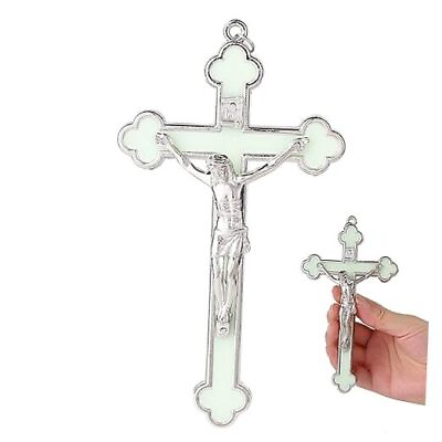 #ad Crucifix Wall Cross Catholic Crosses Cross Wall 5.5 Inch Avocado Color $38.43