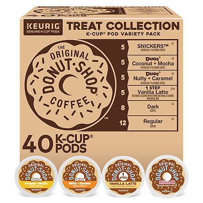 #ad The Original Donut Shop Tasty Treats Coffee Variety Pack K Cups 40 Count $19.99