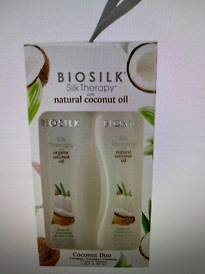 #ad Biosilk Silk Therapy Coconut Duo #x27;23 Holiday Gift Set $30.85