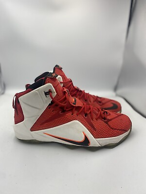 #ad Size 13 Nike LeBron 12 Heart Of A Lion Used Basketball Lace Up Retro $45.00