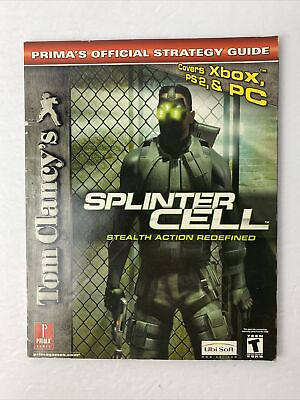 #ad Splinter Cell Stealth Action Prima#x27;s Official Strategy Guide Xbox PS2 amp; PC $6.90