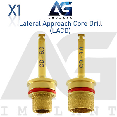 #ad Lateral Approach Core Drill Sin us Lift Ø6 Ø8mm Tool Dental $131.90