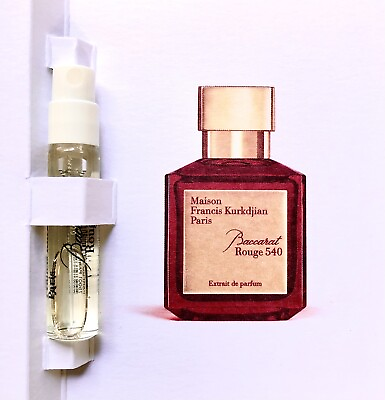#ad Baccarat Rouge 540 Extrait de Parfum by Maison Francis Kurkdjian 2ml Vial Spray $14.95