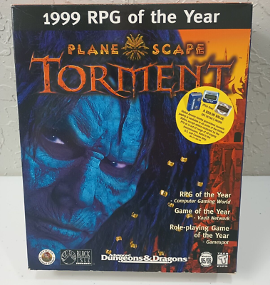 #ad Vintage 1999 Plane Scape Torment for PC Big Box Advanced Dungeons amp; Dragons $54.98
