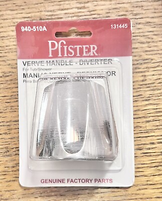 #ad Genuine Price Pfister #940 510A Style Verve Handle Diverter Tub Shower Lot Of 4 $26.75
