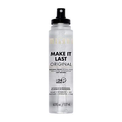 #ad Milani Make It Last Jumbo XL Setting Spray Prime Hydrate SetNatural Finish $15.97