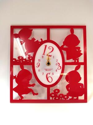 #ad Moomin m312 Silhouette Clock Little My Lots $58.56