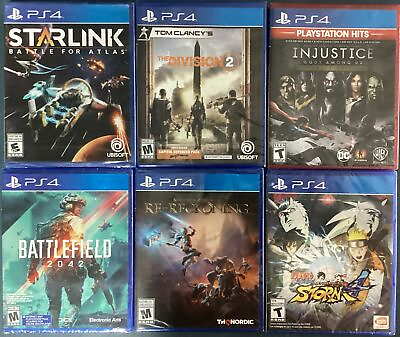 #ad Sony PS4 games bundle 6 Games NEW FREE SHIPPING $55.99