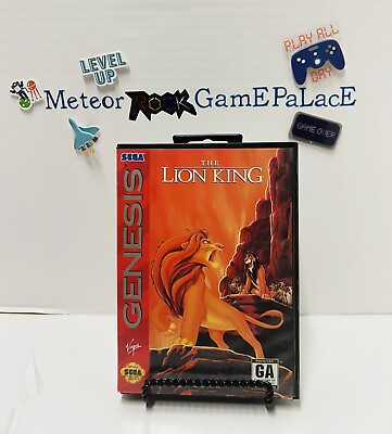 #ad The Lion King Sega Genesis 1994 Nice Copy Fast Same Day Shipping $13.95