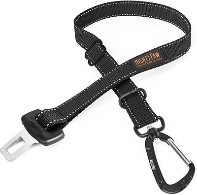 #ad Dog Seatbelt Tether Pet Safety Belt for Car Dog Leash for Car Black Color $29.00