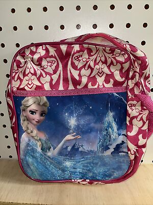 #ad Disney Frozen Elsa pink lunch box kids Collectible $9.99