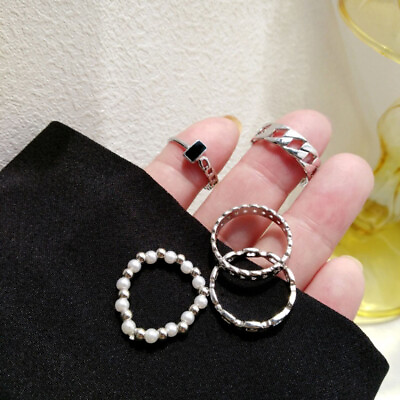 #ad Vintage Ring Finger Ring Metal Ring Adjustable Ring Opening Ring Trendy Rings $1.99