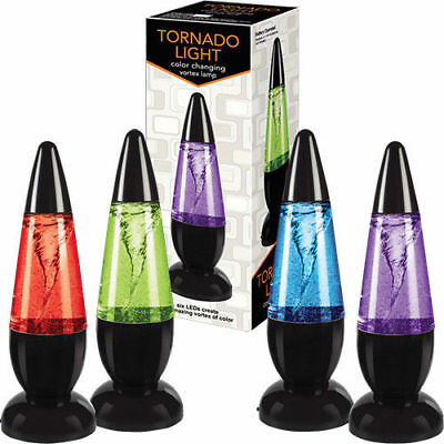 #ad 9.5quot; Playmaker Toys Tornado Light LED Relaxing Mood Night Lamp Novelty Kids Gift $17.98