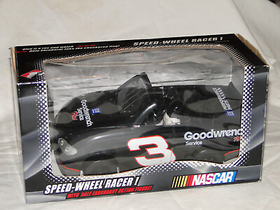 #ad 2004 Alexander Toys NASCAR Dale Earnhardt #3 Goodwrench 7.5quot; Speed Wheel Racer $8.00