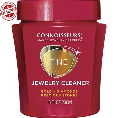 #ad Jewelry Cleaner Solution Safely Clean All Jewelry Gold Silver Diamonds Stones $11.99