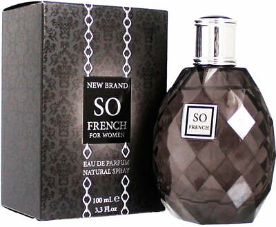 So French by New Brand Perfumes for women EDP 3.3 3.4 oz New In Box $10.36