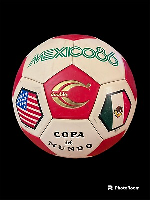 #ad Mexico 1986 World Cup Souvenir Soccer Ball Vintage $59.99
