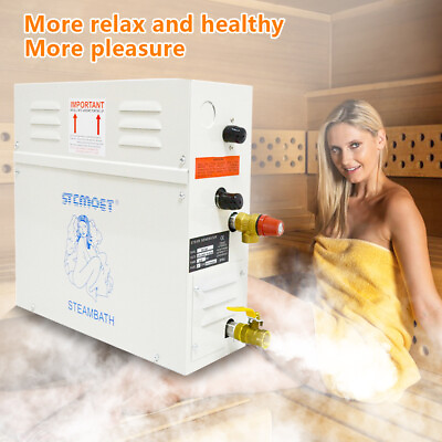 #ad 9KW Steam Generator ST 135M Sauna Room Bath Home SPA Steam Shower Generator $220.52