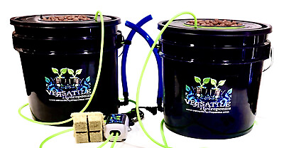 #ad DWC hydroponic system Kit 3.5 G 2 Pk Indoor outdoor Stay Home And Grow Ur Own $88.98