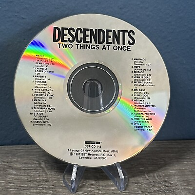 #ad Two Things at Once by Descendents CD 1991 DISC ONLY SHIPPED IN JEWEL CASE $24.95