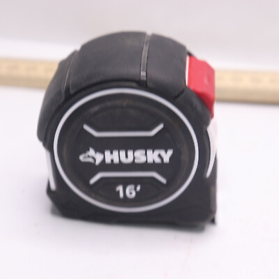 #ad Husky Tape Measure Black 1 1 8quot; x 16#x27; $10.27