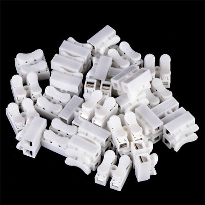 #ad 100PCS Quick Connector Splice Cable Clamp Terminal for wire connection $12.49