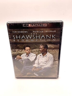 #ad The Shawshank Redemption Ultra HD 1994 *Factory Sealed* Free Shipping $18.99