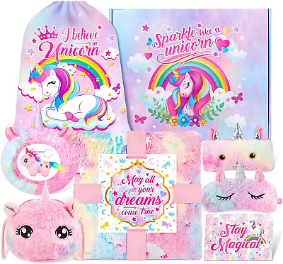 #ad Christmas Unicorn Gift Set for Girls Age 3456789101112 Birthday Gifts $37.98