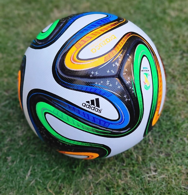 #ad Adidas Brazuca Official Match Ball FIFA World Cup 2014 Soccer Ball Size 5 $28.00