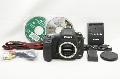 #ad Canon EOS 5D MARK III 22.3 MP Digital Camera Black Body Only #240325d $528.00