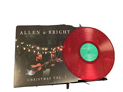 #ad Christmas Music Vinyl Record 180g Rare Translucent Red $25.00