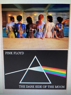 #ad Pink Floyd 2 Individual Posters England Rock The Division Bell Back Catalog New $29.99