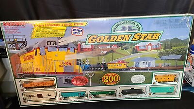 #ad Vintage Bachmann Golden Star Train NEW Sealed With Original Shipping Box RARE $259.00
