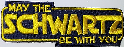 #ad Spaceballs May The Schwartz Be With You TACTICAL HOOK Embroidered Patch $6.74