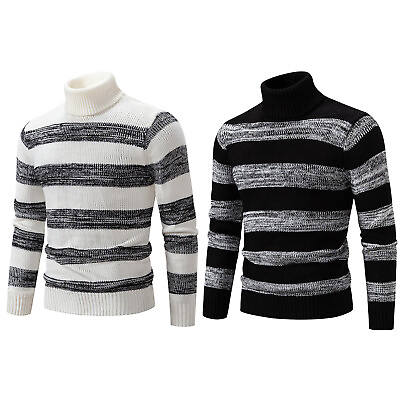 #ad Mens Tops Boyfriend Gift Sweater Thermal Knitwear Fashion Dailywear Clubwear $22.79
