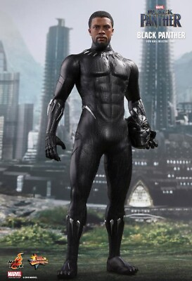 #ad Hot Toys Black Panther MMS470 Action Figure Movie Master Piece C $375.00
