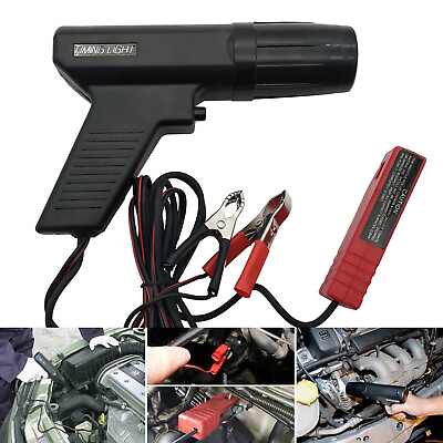#ad Engine Timing Light Gun 12V Ignition Auto Timing Tester for Car Motorcycle V0L8 $22.96