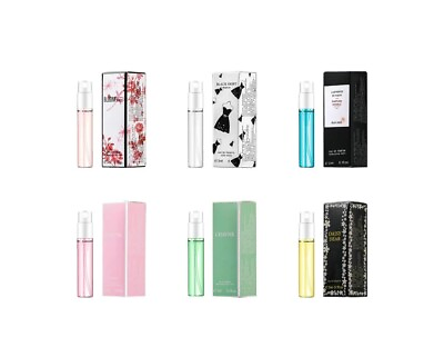 #ad Perfume Gift Set 6pcs Travel Size. Limited Edition Spray New 3 Ml Each $12.99