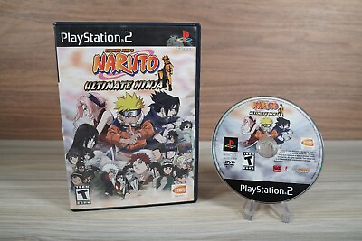 #ad NARUTO: ULTIMATE NINJA game complete in case w manual Sony Playstation 2 PS2 $10.99
